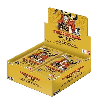 ONE PIECE: THE WORLD'S STRONGEST WARRIORS BOOSTER BOX