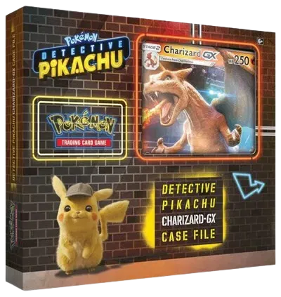 Pokemon Detective Pikachu Charizard GX Case File
