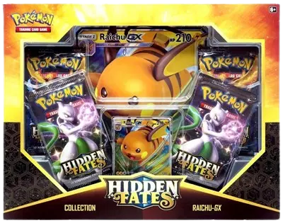Pokémon:  Hidden Fates Collection [Raichu GX]