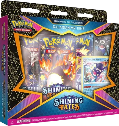 Pokémon TCG: Shining Fates Mad Party Pin Collection