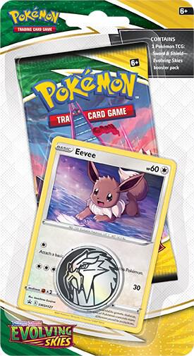 Pokémon TCG: Evolving Skies Single Pack Blister [Eevee]