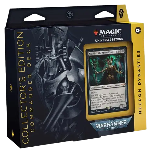 MTG: Universes Beyond: Warhammer 40,000 - Necron Dynasties Commander Deck (Collector's Edition)
