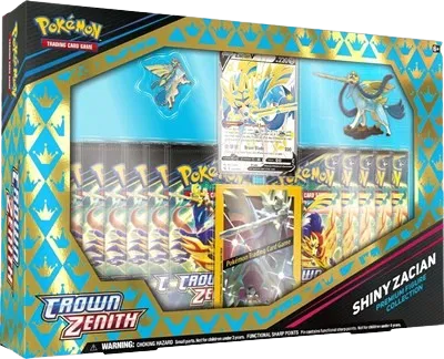 POKÉMON TCG: Crown Zenith Premium Figure Collection [Shiny Zacian]