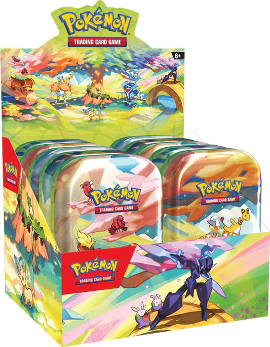 POKEMON TCG: VIBRANT PALDEA MINI TIN DISPLAY (10 TINS)
