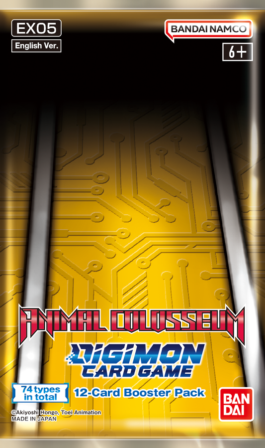 DIGIMON CARD GAME: ANIMAL COLOSSEUM BOOSTER PACK