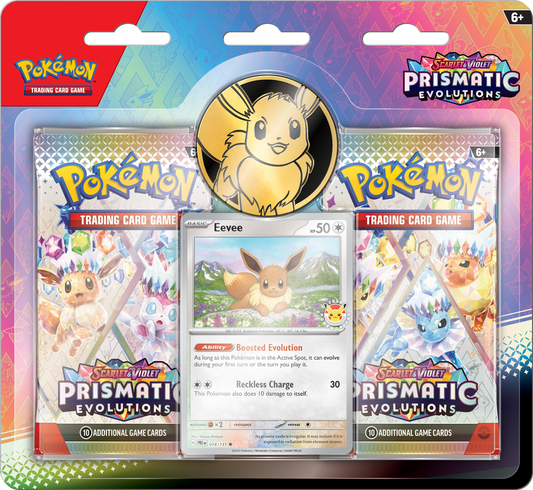 Pokemon TCG: Prismatic Evolutions - 2 Pack Blister