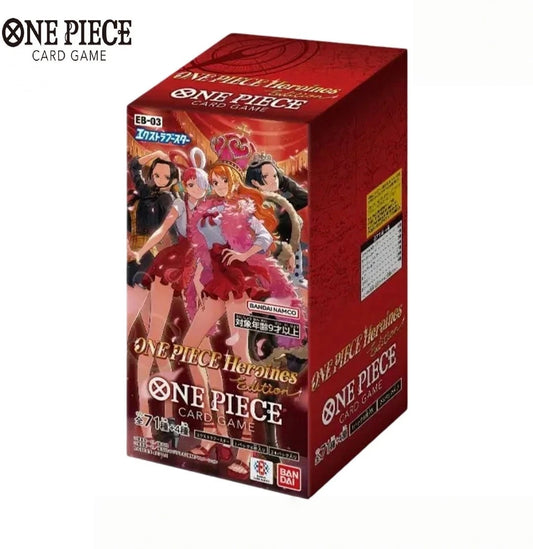 2025 ONE PIECE Card Game Booster Box EB-03 Heroines Edition Japanese