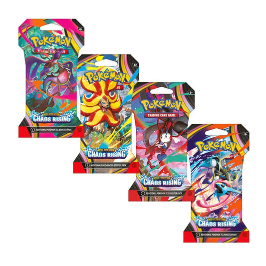 POKEMON TCG: MEGA EVOLUTION: CHAOS RISING SLEEVED BOOSTER PACK