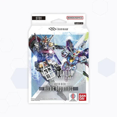 Gundam Card Game: Starter Deck - Heroic Beginnings - ST01