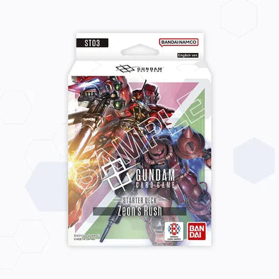 Gundam Card Game: Starter Deck - Zeon's Rush - ST03